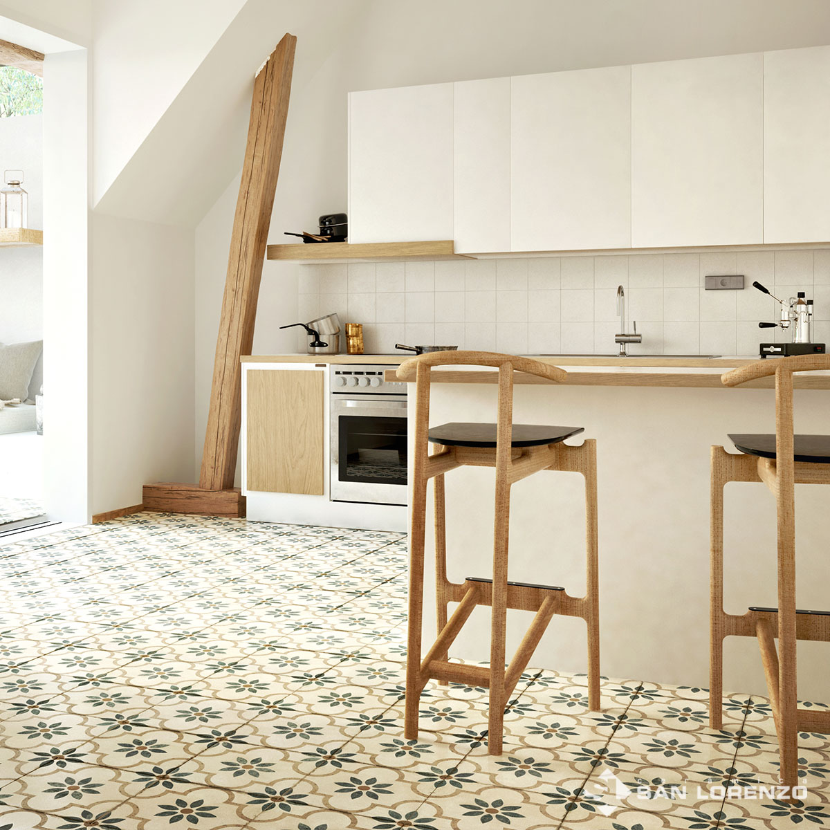 Porcelanato San Lorenzo 58x58 Turia Arena