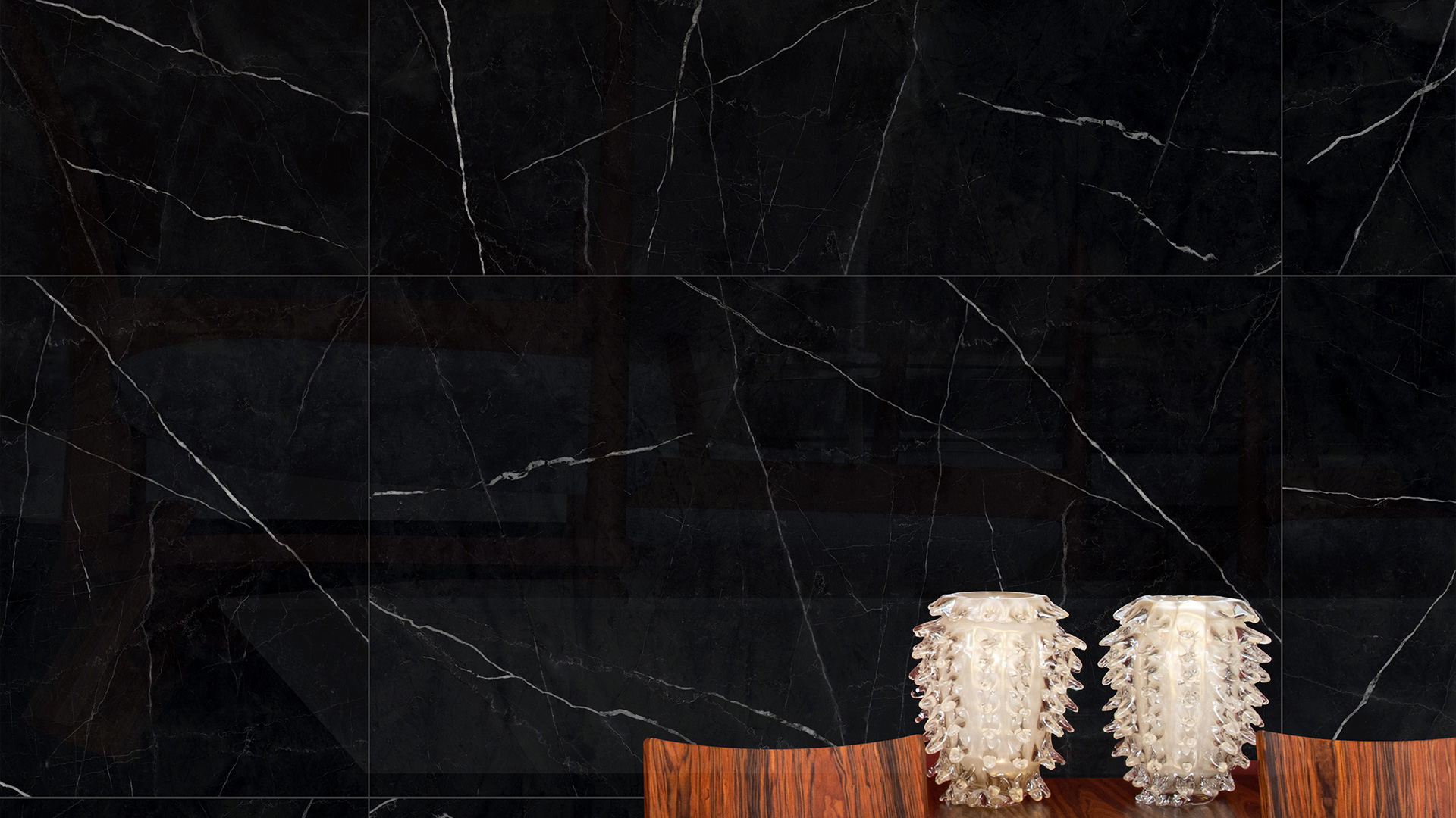 Porcelanato Villagres 106x106 Royal Black