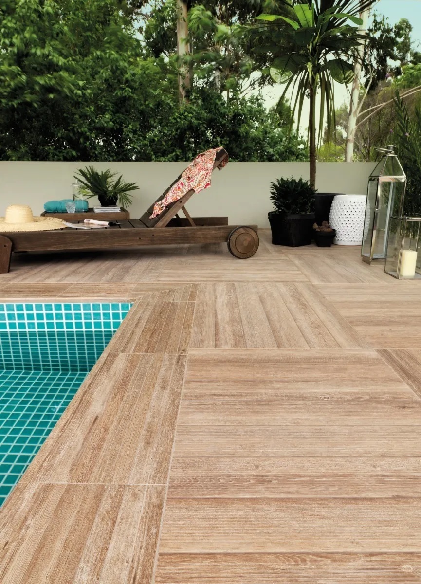 Porcelanato Portobello 90x90 Ibirapuera Deck