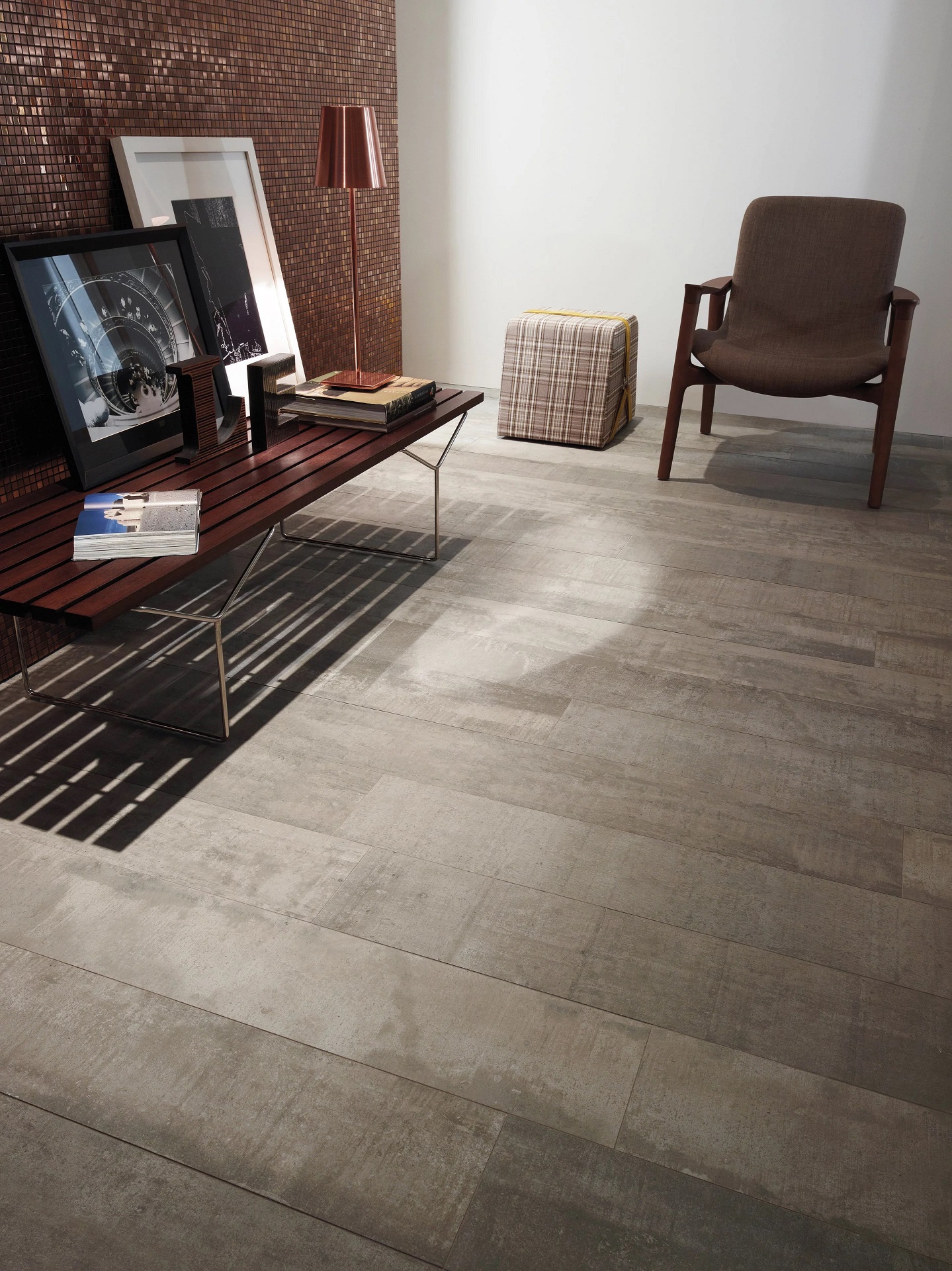 Porcelanato Portobello 60x120 Brasilia Concreto Cinza