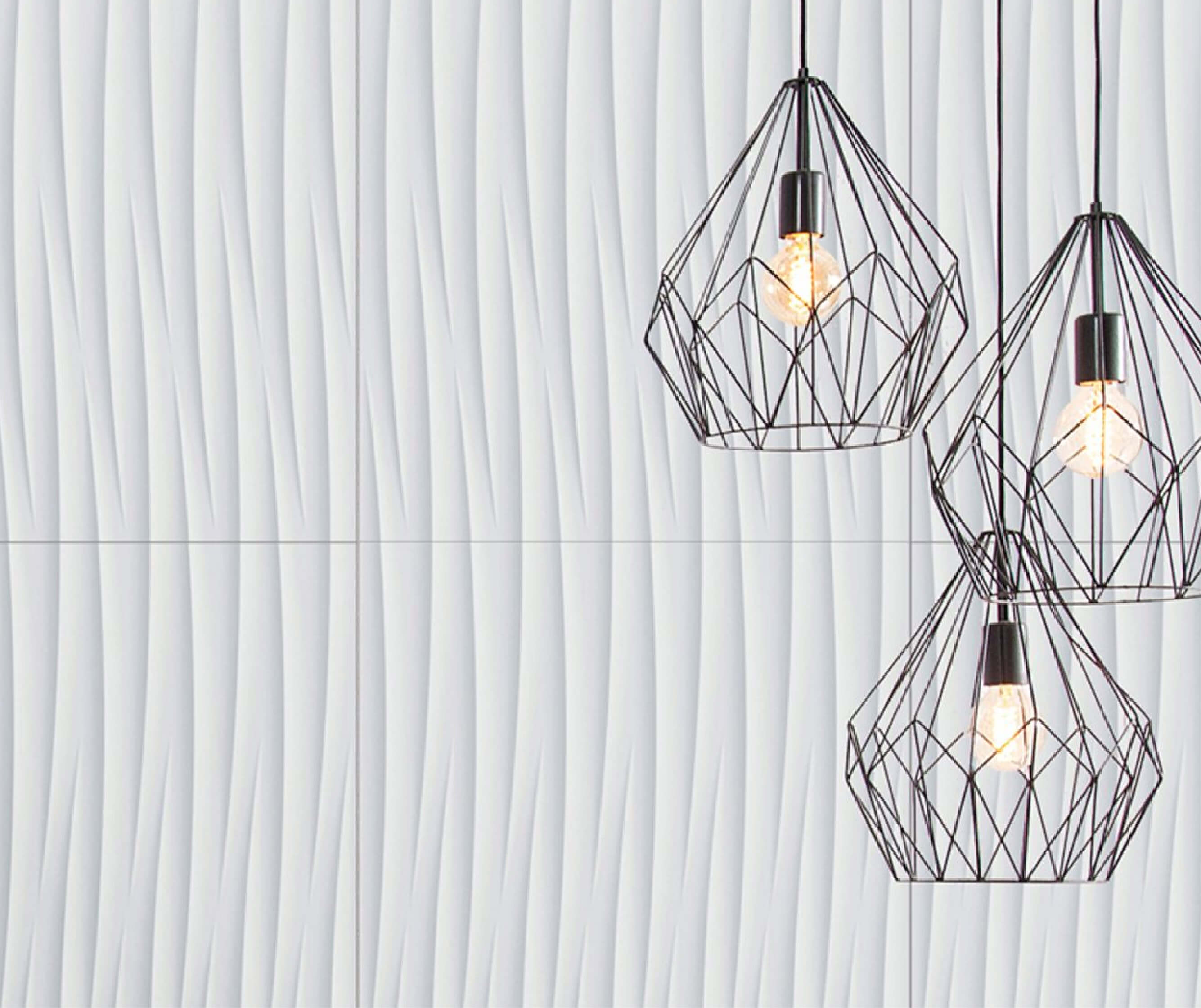 Porcelanico Lume 45x90 Wave White