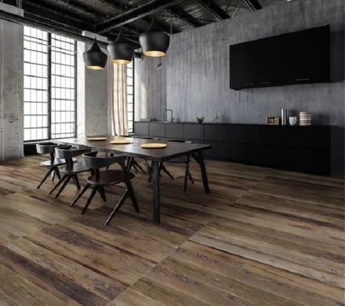 Porcelanato Ilva 20x120 Smokewood Oxide Natural