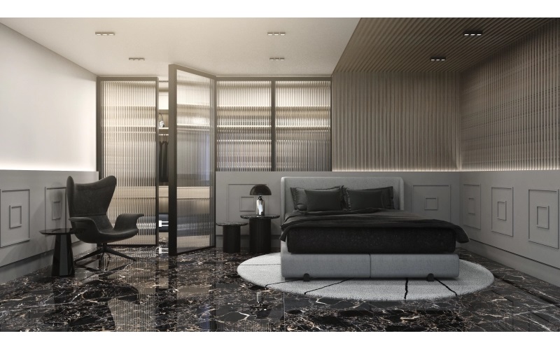 Porcelanico Carmelo Fior 74x74 Magala