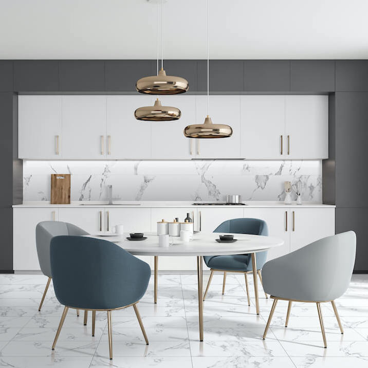 Porcelanato Ilva 45x90 Statuario Marble Home