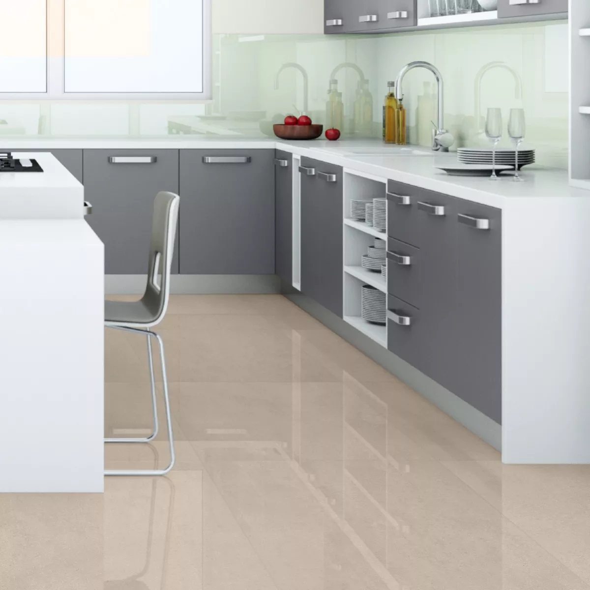 Porcelanico Delta 71x71 Copan Nude