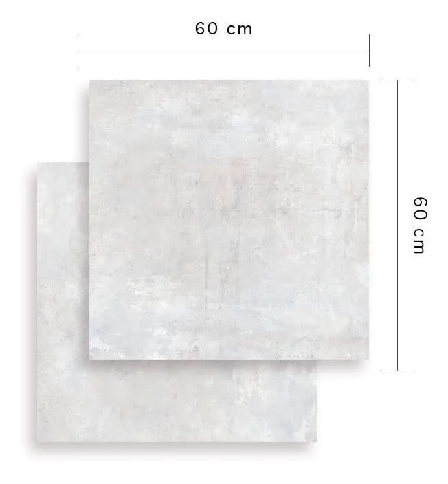 Porcelanato Ilva 60x60 Steel