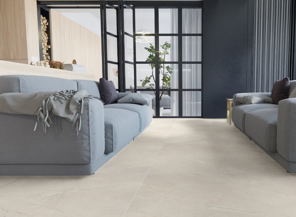 Porcelanato Villagres 106x106 Pulpis Grey