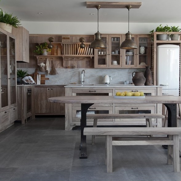 Porcelanato Vite 80x80 Antico Smoke