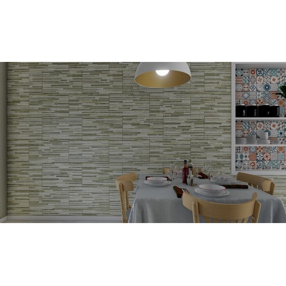 Ceramica Cortines 30x45 Murete Crayon Olive