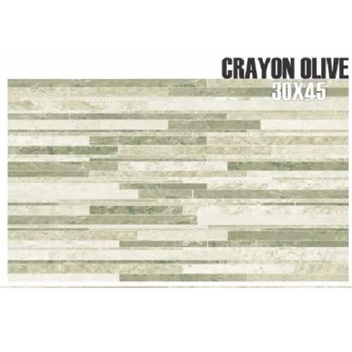Ceramica Cortines 30x45 Murete Crayon Olive