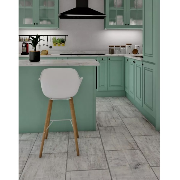 Ceramica Lourdes 31x53 Madera Lenga Gris