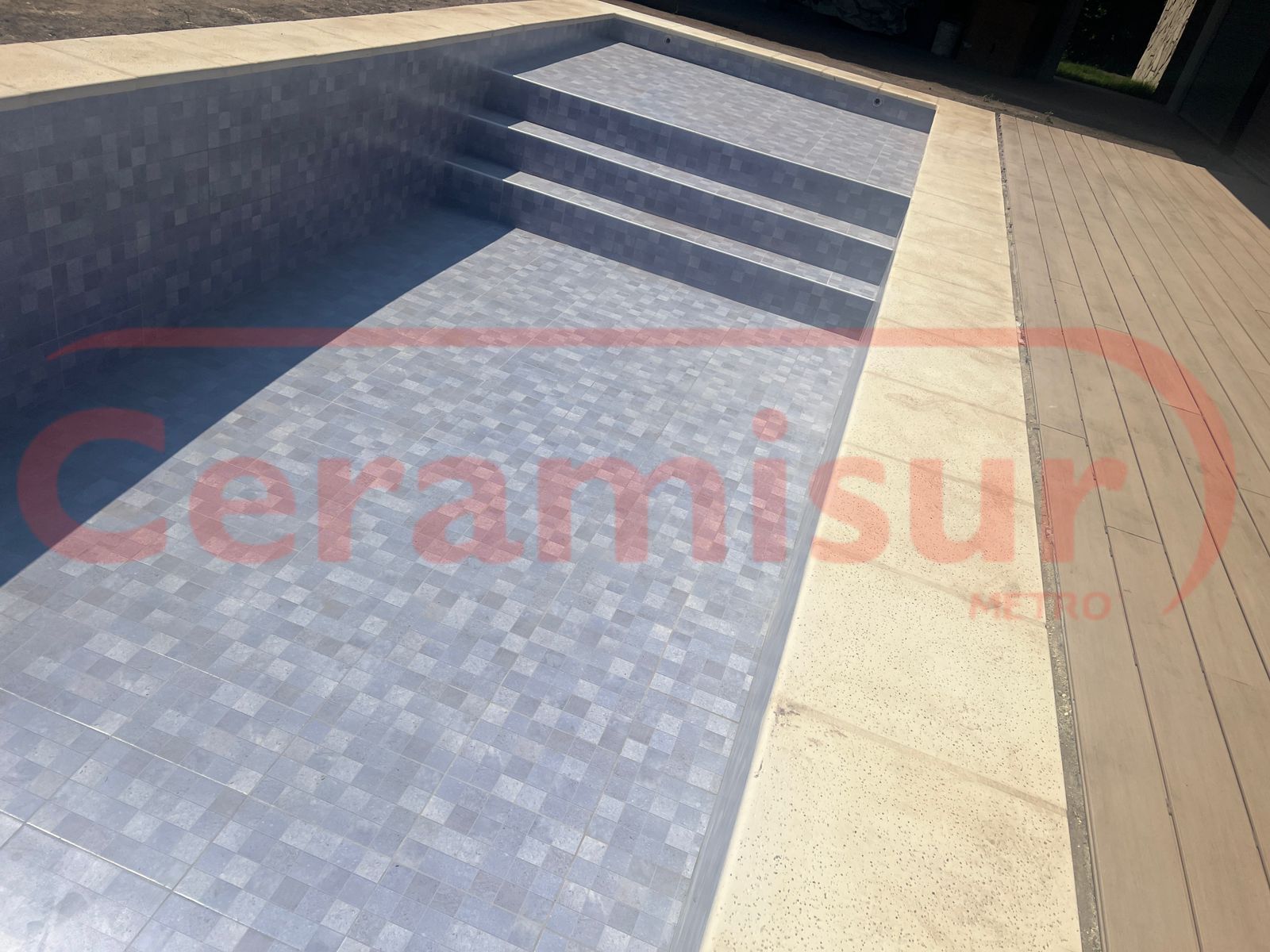 Ceramica Cortines 30x45 Piedra Bali Azul