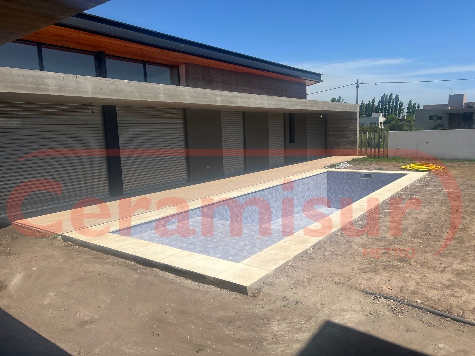 Ceramica Cortines 30x45 Piedra Bali Azul
