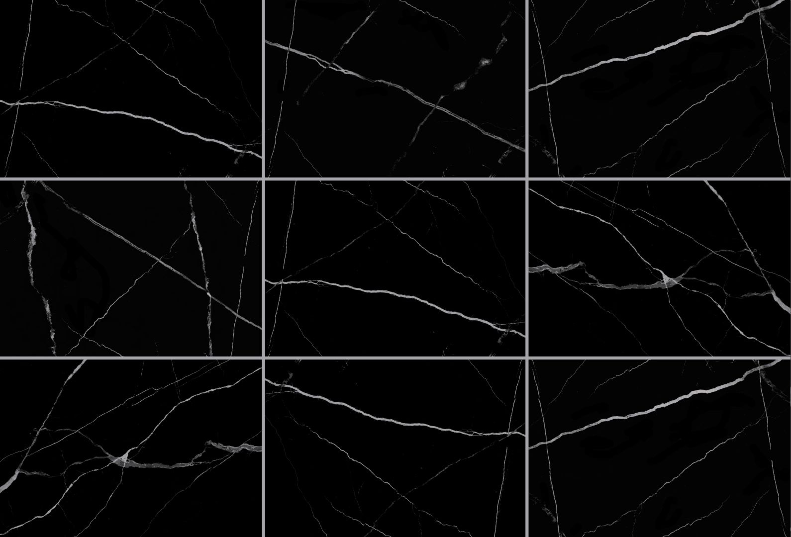 Ceramica Cortines 30x45 Statuario Negro
