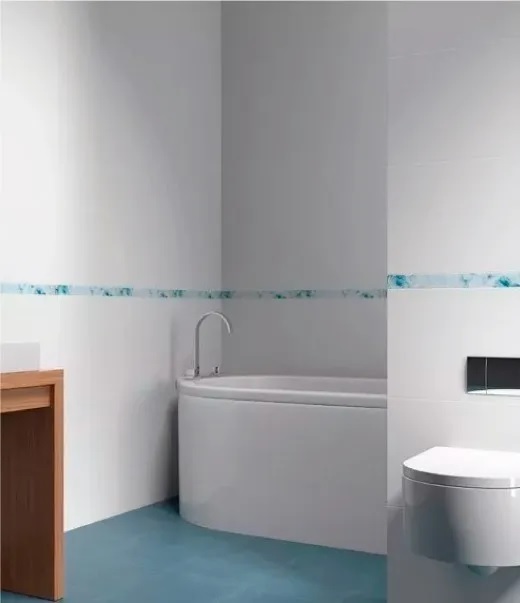 Ceramica Lourdes 31x53 Nieve Brillante