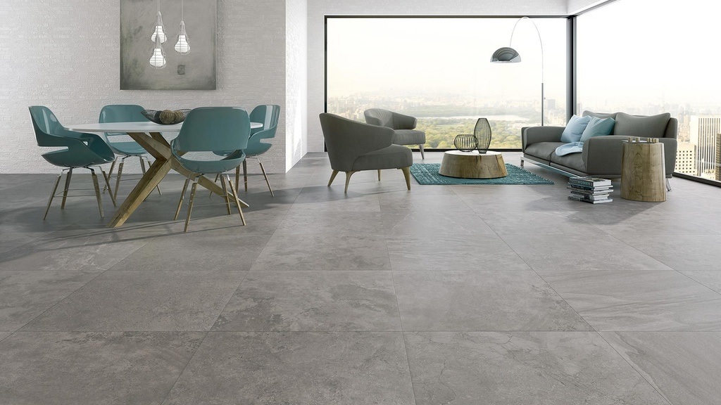 Porcelanato Lourdes 53x53 Kairo Gris