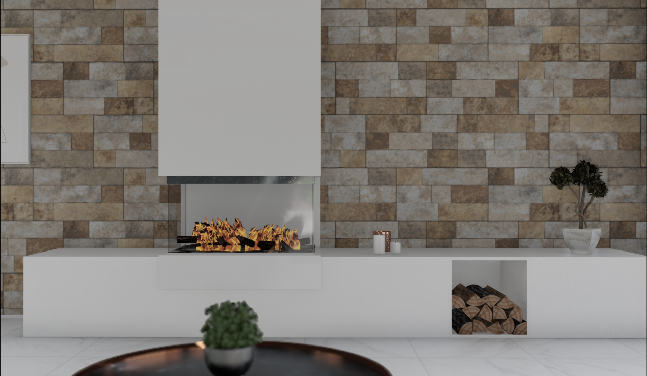 Ceramica Cortines 35x60 Oxido Bariloche