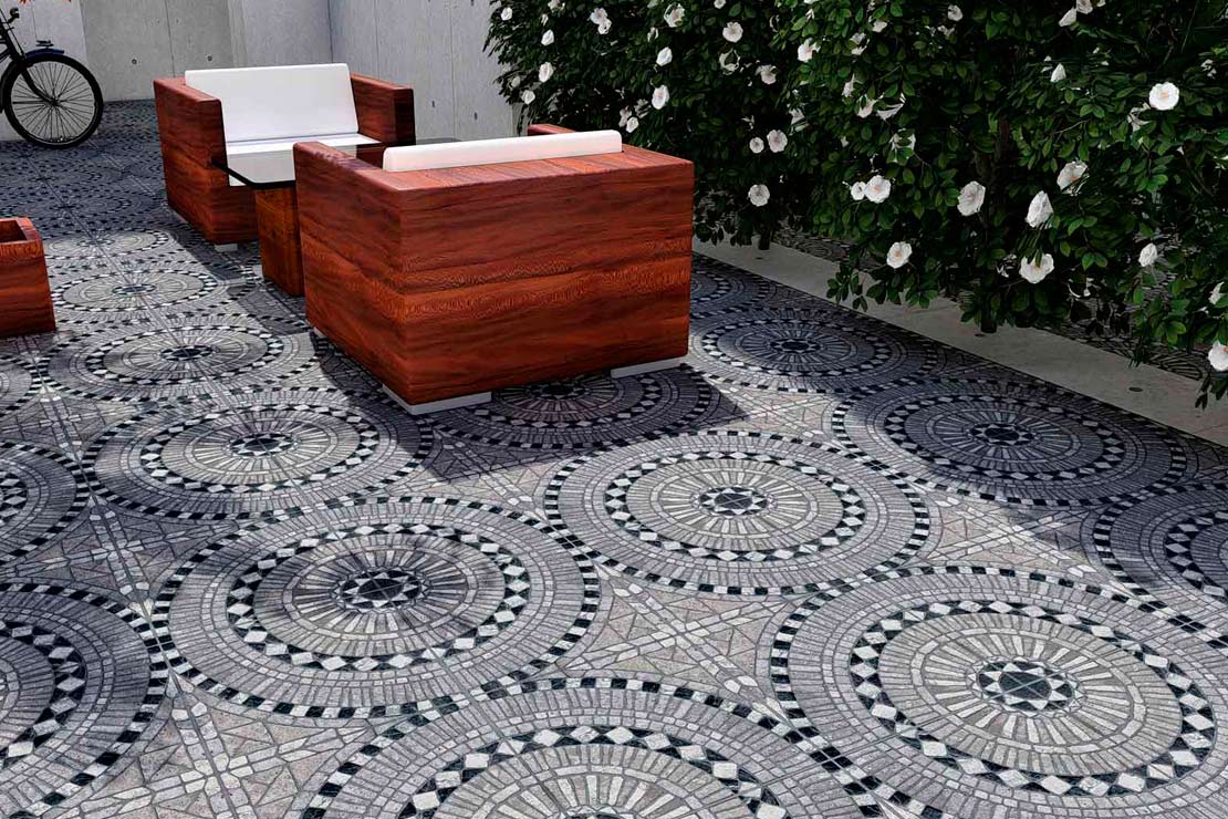 Ceramica Cortines 40x40 Trentino Zafiro