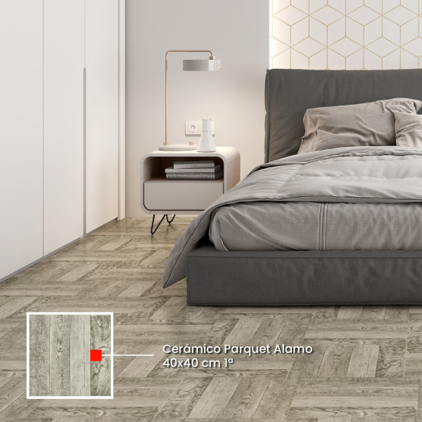 Ceramica Cortines 45x45 Parquet Alamo