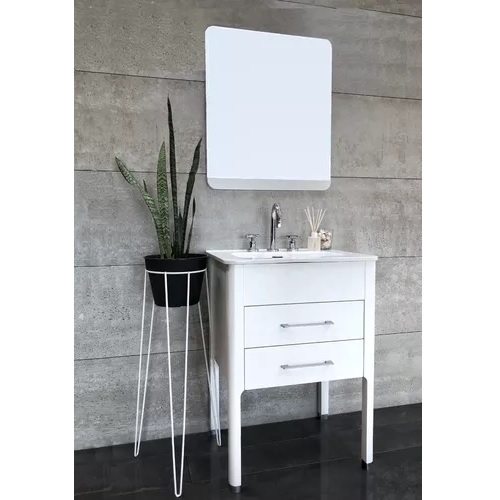 Espejo Campi Curve 60x70 Blanco