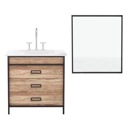 Espejo Campi Iron 60x100 Vintage