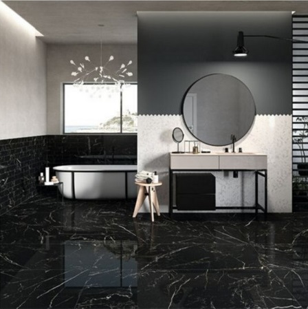 Porcelanato San Pietro Láminas 80x160 Marmol Imperial