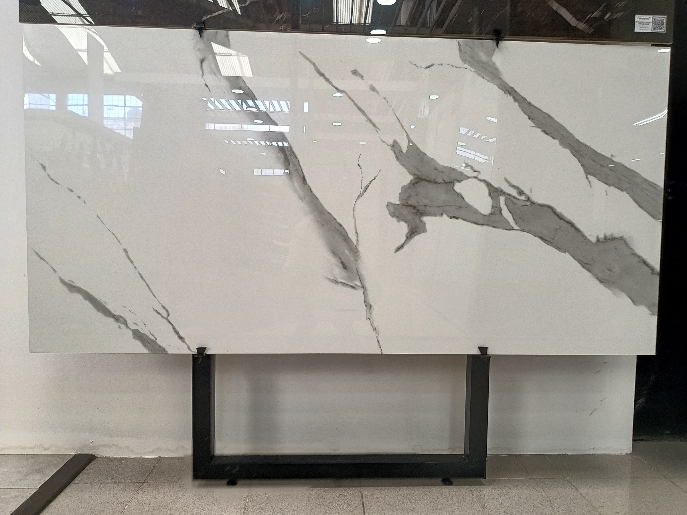 PORCELANATO SPL 240x120 CALACATA WHITE PULIDO