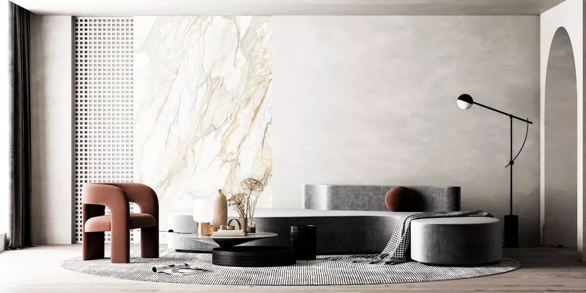 PORCELANATO SPL 240x120 CALACATA SILVER PULIDO