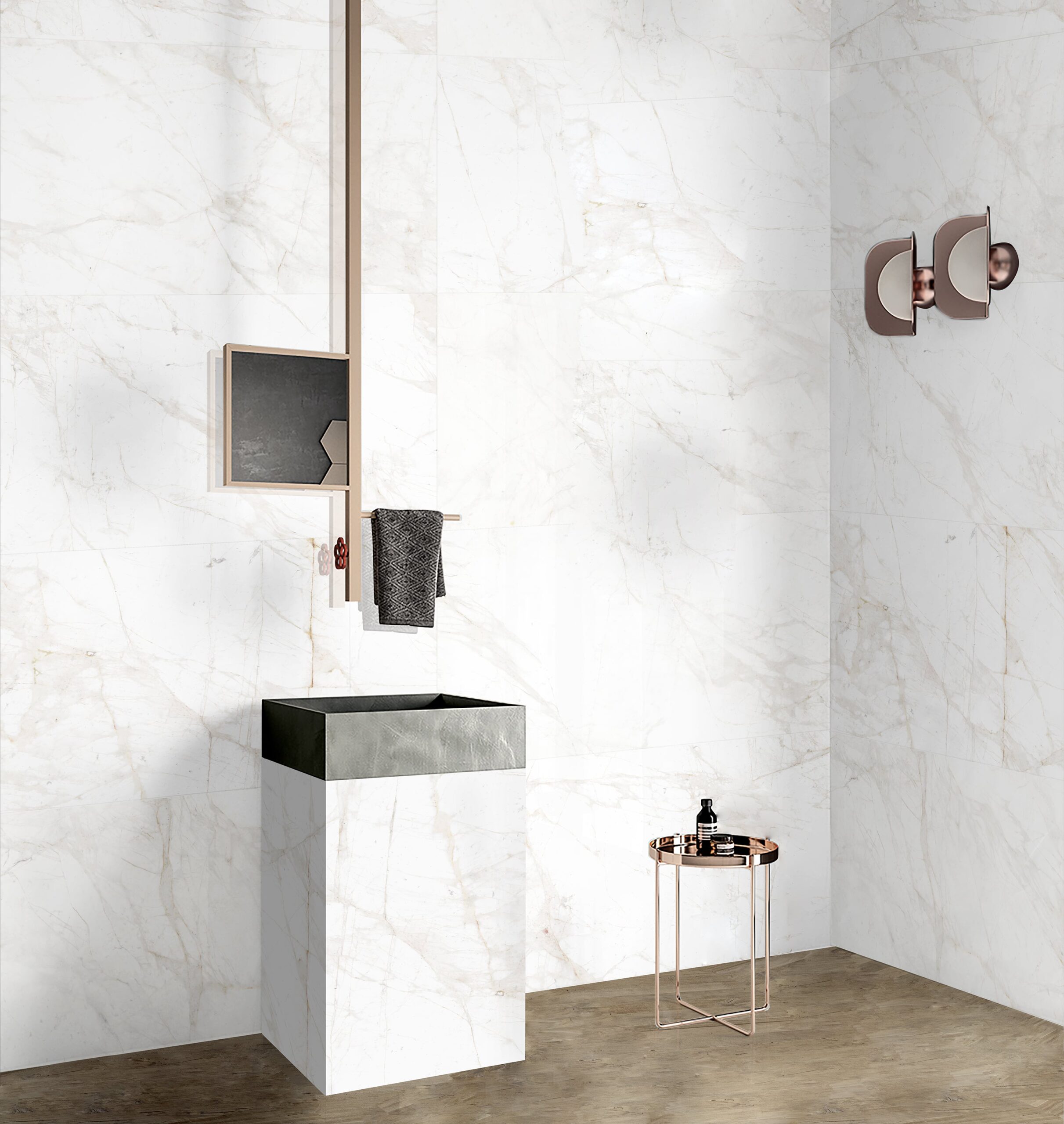 Porcelanato Cerro Negro 82x82 Spider Greige