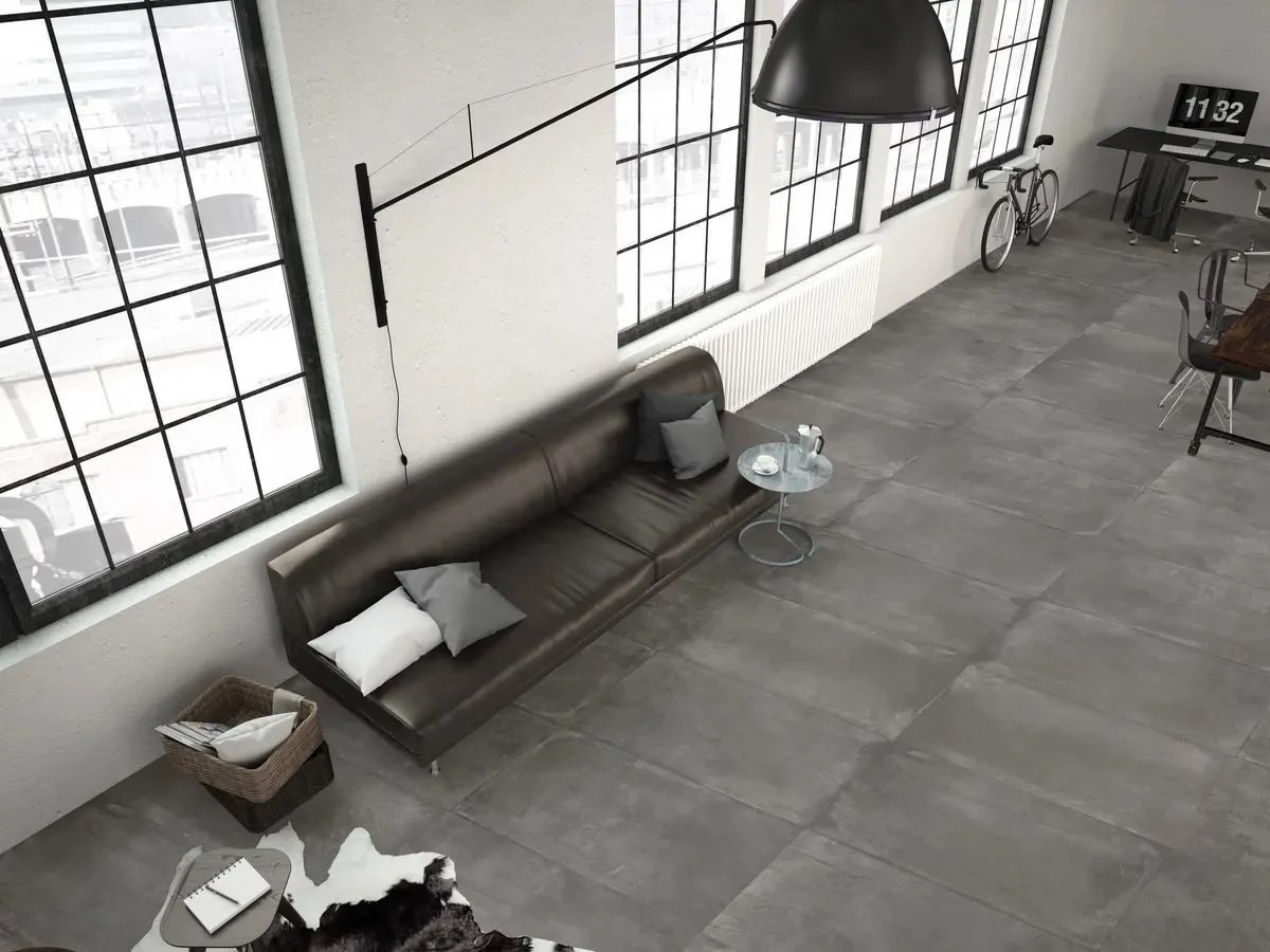 Porcelanato Cerro Negro 60x120 Malba Grafito Natural