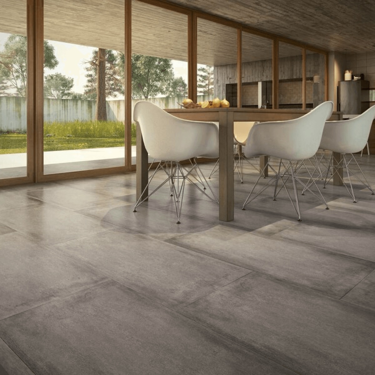 Porcelanato Cerro Negro 60x120 Malba Grafito Natural
