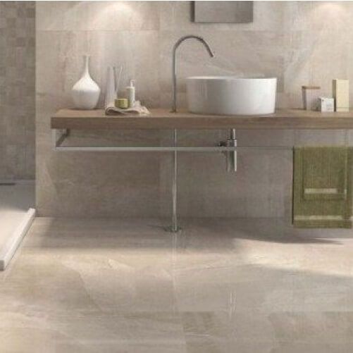 Porcelanato Cerro Negro 58x58 Monaco Crema Pulido