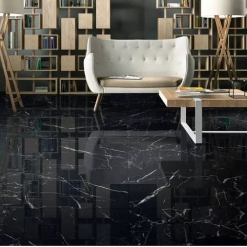 Porcelanato Cerro Negro 58x117 Portoro Pulido