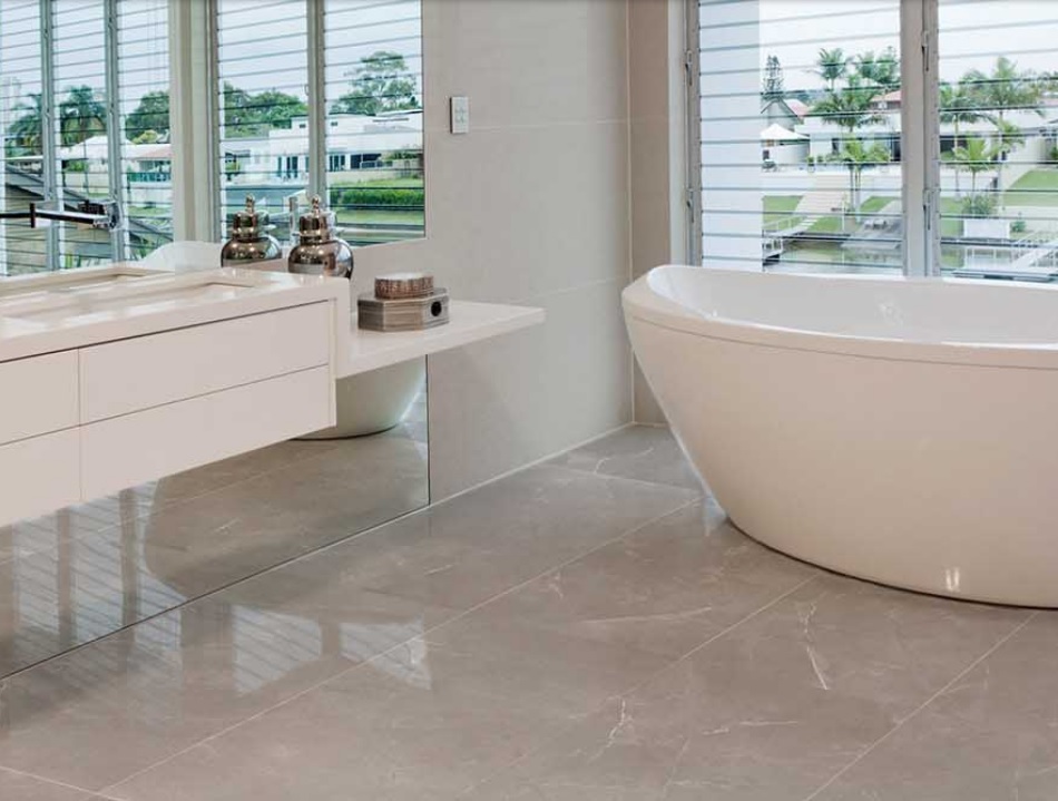Porcelanato Cerro Negro 58x117 Monaco Gris Pulido