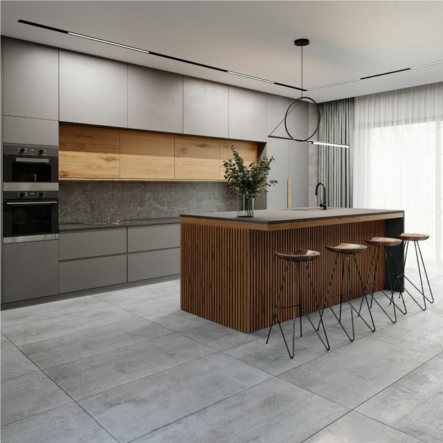 Porcelanato Cerro Negro 58x117 London Greige Rectificado