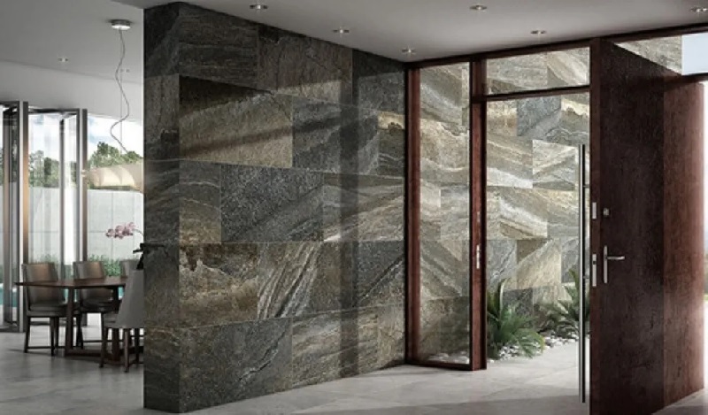 Porcelanato San Lorenzo 58x58 Rocca Ardesia Gris
