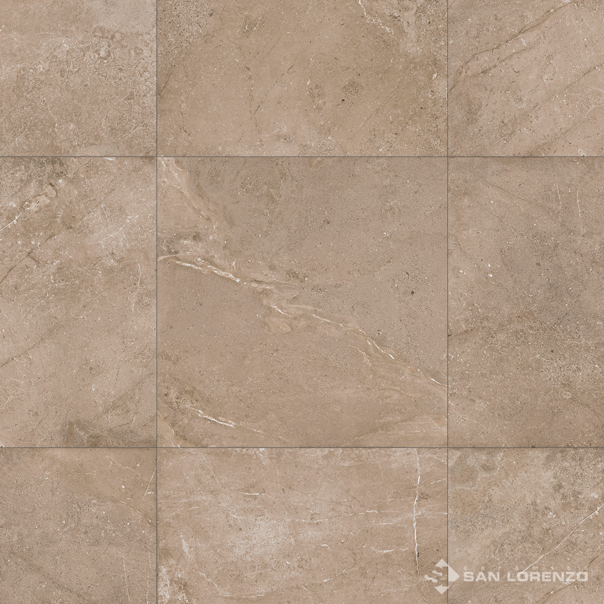 Porcelanato San Lorenzo 57x57 Marmol Ponte Vecchio Sabbia