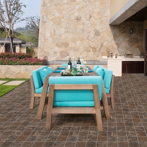Cerámica Alberdi 46×46 Pórfido Marrón