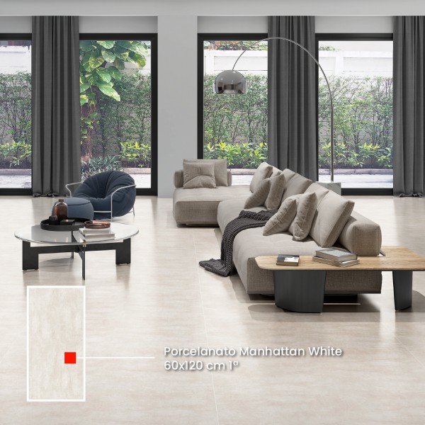 Porcelanato Alberdi 60×120 Manhattan White