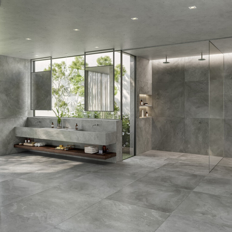 Porcelanato Incepa 90x90 Denver Gris
