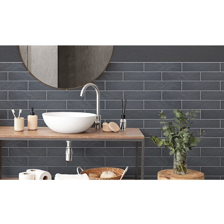 Ceramica Esmaltada Piu 6,9x28 Veneto Humo Mate
