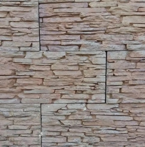 Revestimiento Simil Piedra Razzante 30x10 Andes Crema Oxidada