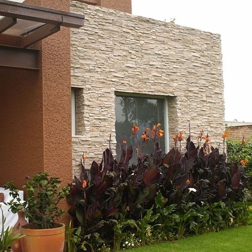 Revestimiento Simil Piedra Razzante 30x10 Andes Crema Oxidada