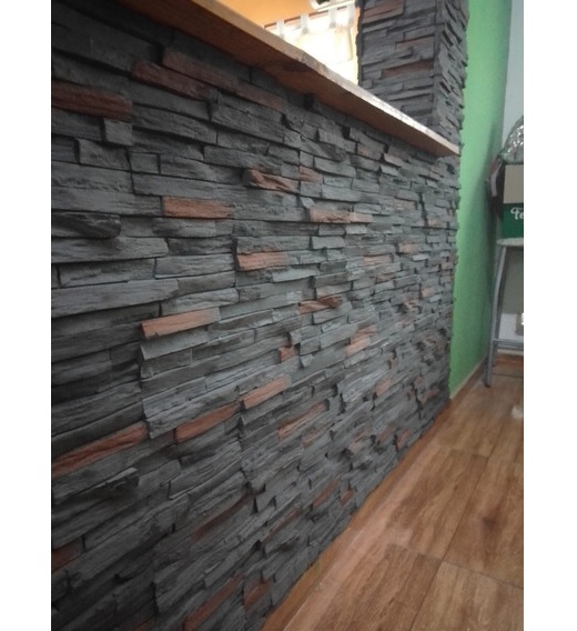 Revestimiento Simil Piedra Razzante 36,5x14,5 Serrana Oxidada