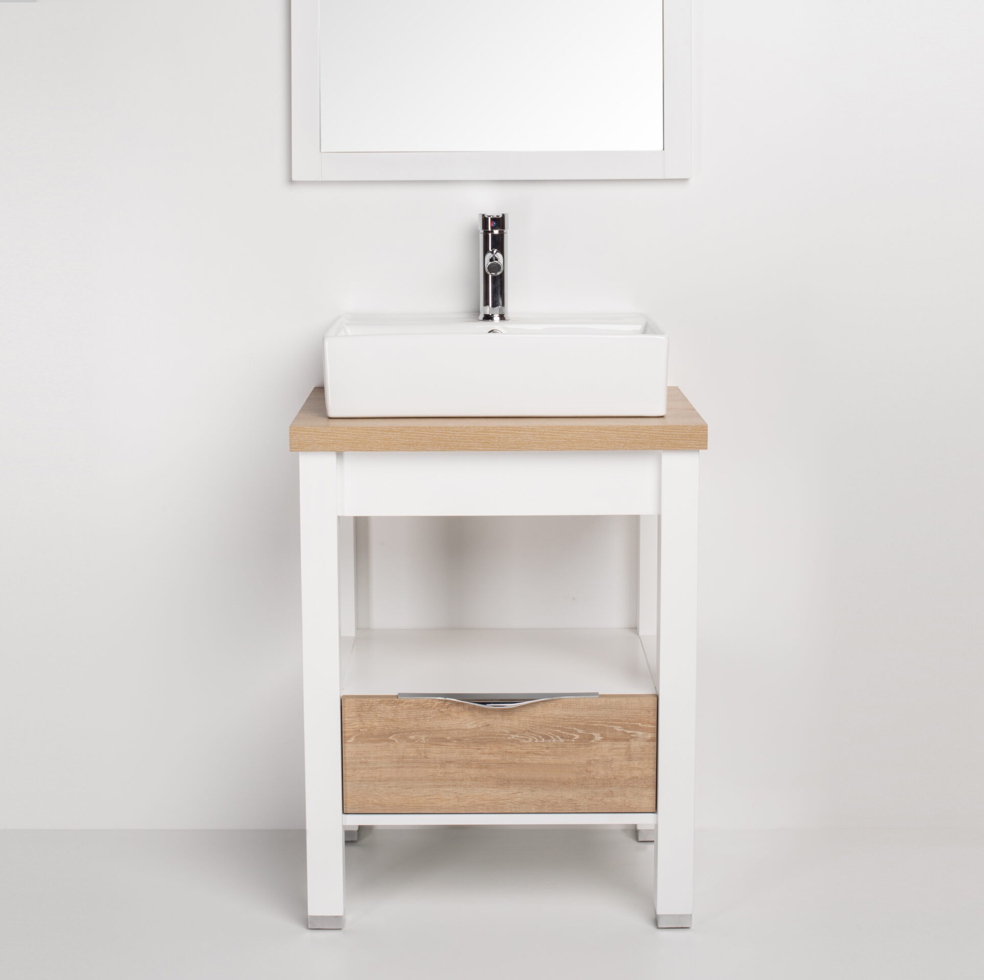 Vanitory Para Bacha De Apoyo Campi Oak 80 Cm
