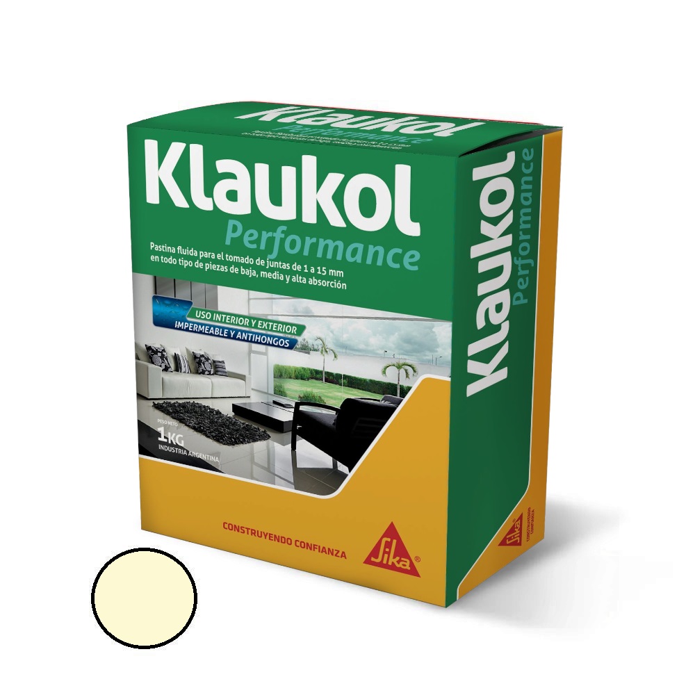 Pastina Klaukol Para Porcelanato Color Nacar - 1Kg