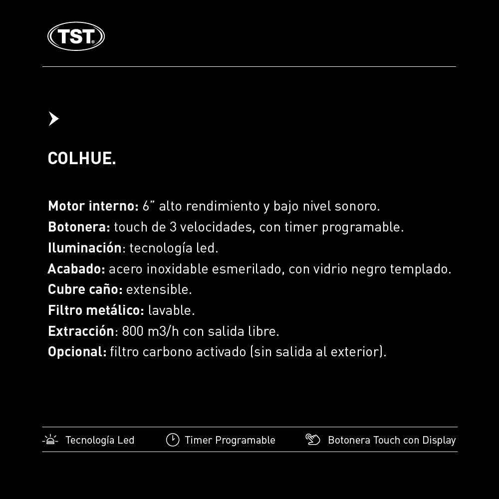 Campana TST Colhue 60 Cm
