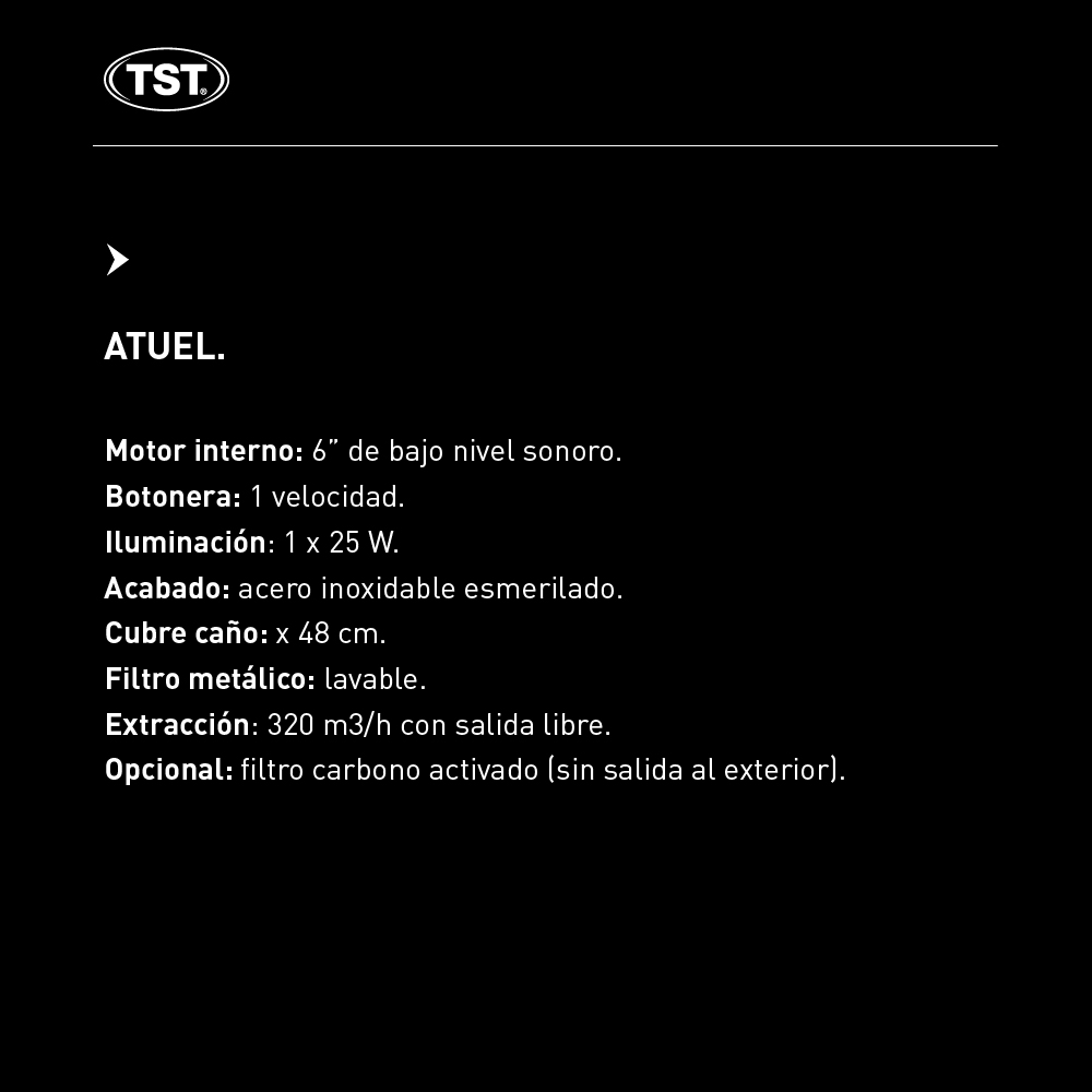Campana TST Atuel 60 Cm