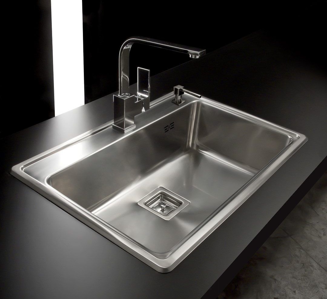 Bacha De Cocina Johnson Q71A Quadra Sin Orificio