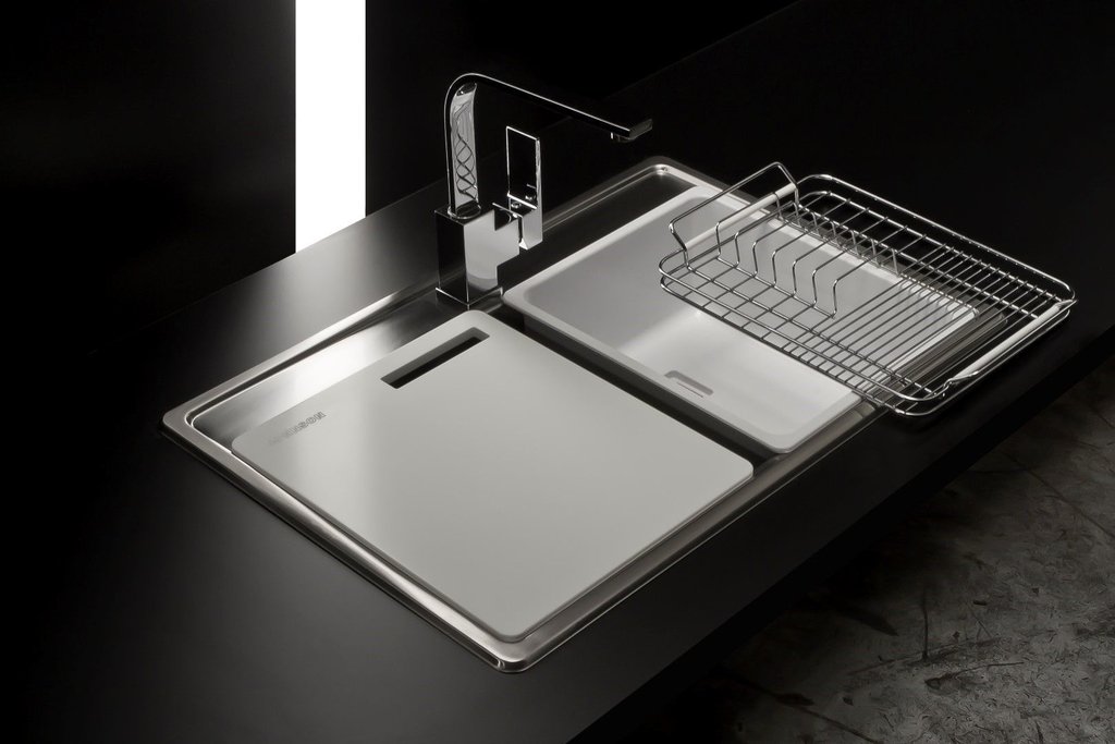 Bacha De Cocina Johnson Q71A Quadra Sin Orificio